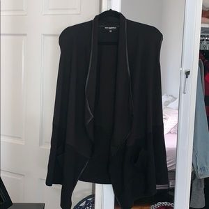 Karl Lagerfeld no sleeve cardigan